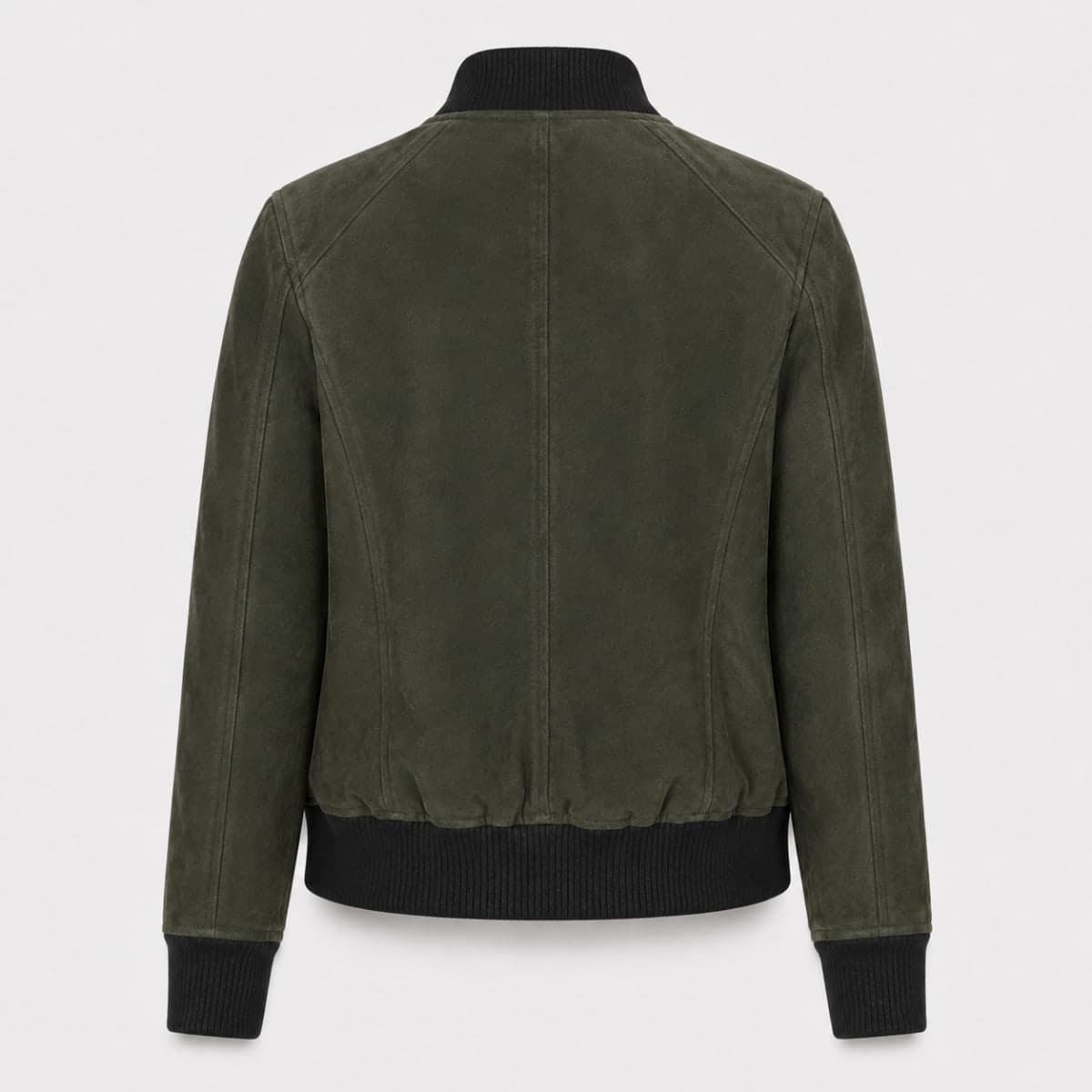 Bliss Women's Green Suede Bomber Jacket finest raw materials